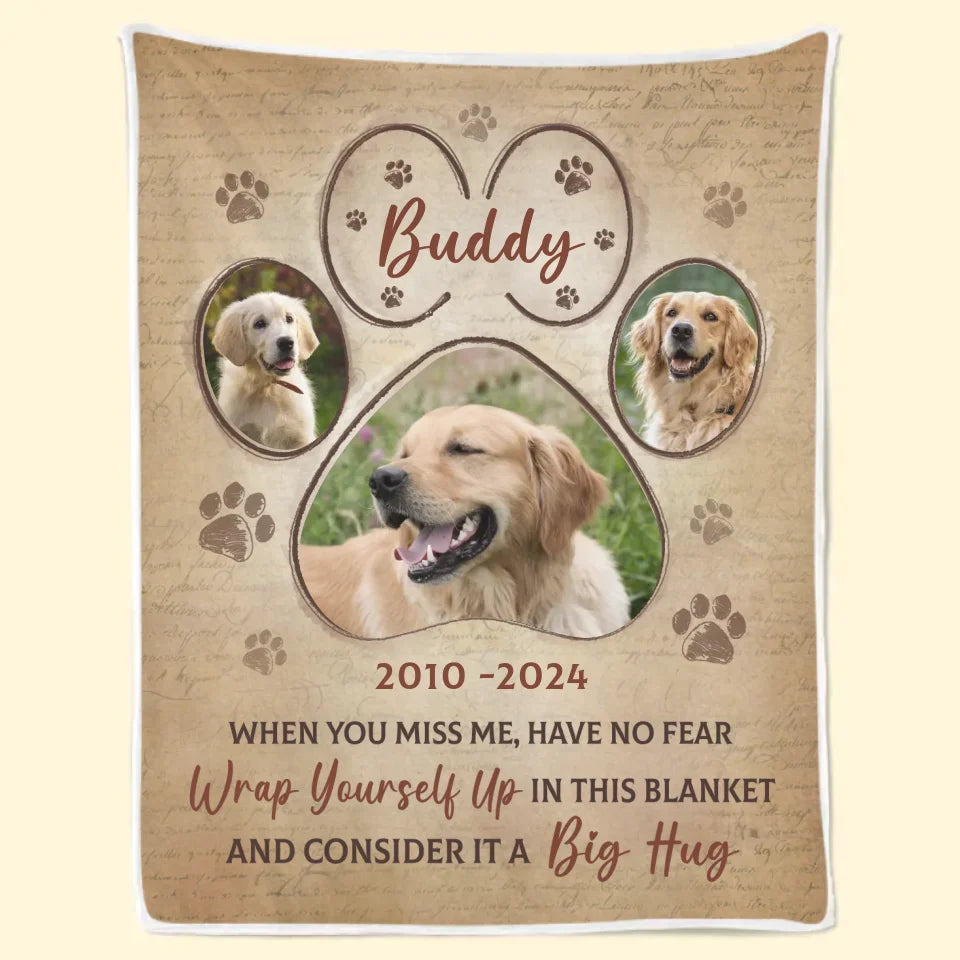 Photo personnalisée Parfois, les plus petites choses prennent le plus de place dans votre cœur - Couverture personnalisée commémorative - Cadeau de condoléances pour les propriétaires d'animaux de compagnie et les amoureux des animaux