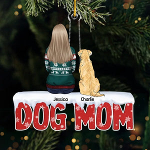 Un compagnon est parti, mais le souvenir perdure - Ornement commémoratif personnalisé - Forme personnalisée en acrylique - Cadeau de condoléances, cadeau de Noël pour les propriétaires d'animaux et les amoureux des animaux