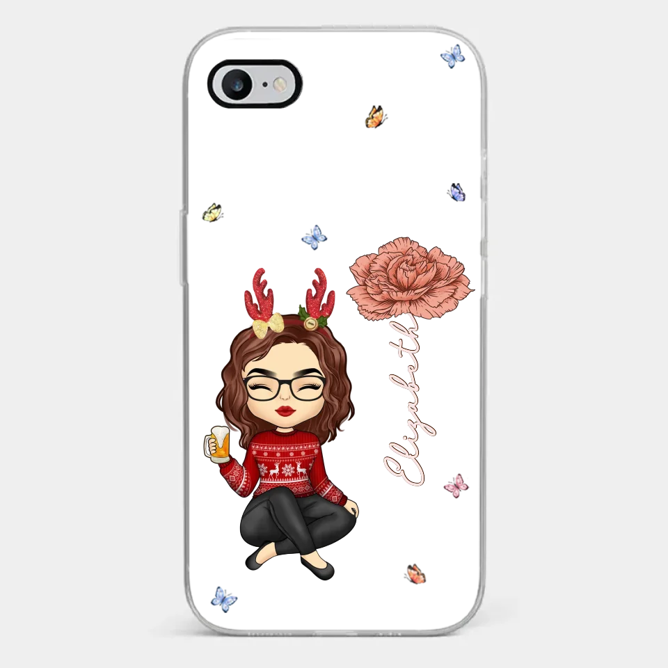 Tu sais toujours me faire sourire - Coque de téléphone transparente personnalisée Bestie - Cadeau de Noël pour meilleures amies, meilleures amies, sœurs