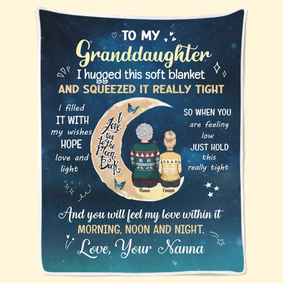 Tu ressentiras mon amour - Couverture familiale personnalisée - Cadeau de Noël pour maman et fille