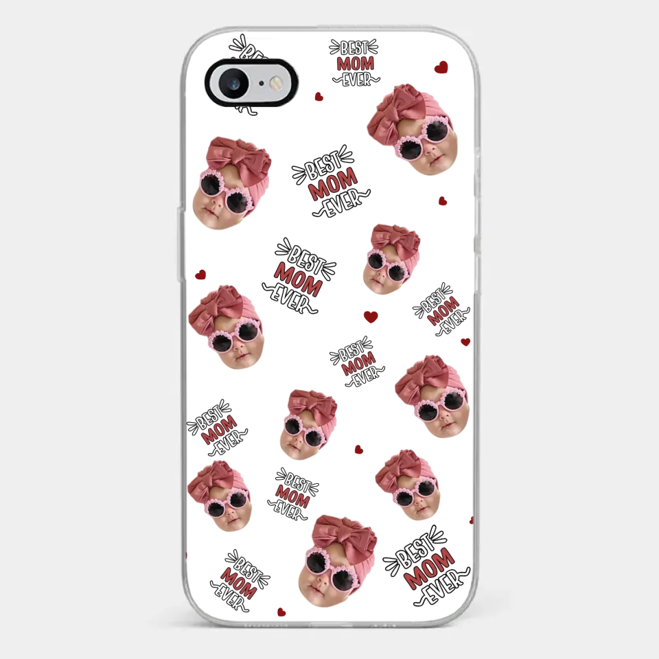 Custom Photo My Favorite People Call Me Grandma - Family Personalized Custom Clear Phone Case - Gift For Mom, Grandma