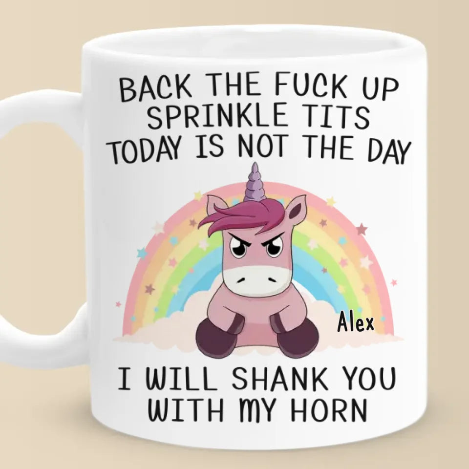Je peux briller, mais ne sous-estimez pas ma rage - Tasse personnalisée pour ami - Cadeau de Noël pour meilleurs amis, sœurs, membres de la famille, collègues