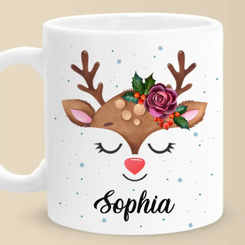 Aimez le donneur plus que le cadeau, icône de Noël - Tasse personnalisée pour la famille - Cadeau de Noël pour les membres de la famille