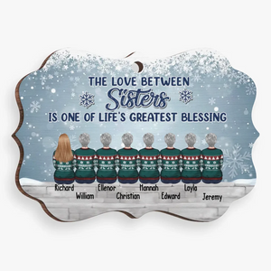 Christmas Magic Is In The Air - Family Personalized Custom Ornament - Wood Benelux Shaped - Christmas Gift For Family Members, Pet Owners, Pet Lovers