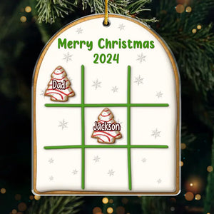 Noël est le jour qui rassemble tous les moments - Décoration personnalisée pour la famille - Forme personnalisée en acrylique - Cadeau de Noël pour les membres de la famille
