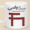 Family Fun Day - Family Personalized Custom Mug - Christmas Gift For Family Members