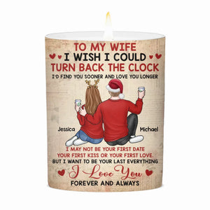 Chaque instant passé avec toi est magique - Bougie parfumée sans fumée personnalisée pour couple - Cadeau de Noël pour mari et femme, anniversaire