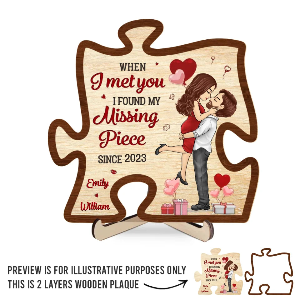 Votre étreinte est mon endroit préféré - Plaque en bois personnalisée à 2 couches avec support pour couple - Cadeau pour mari et femme, anniversaire