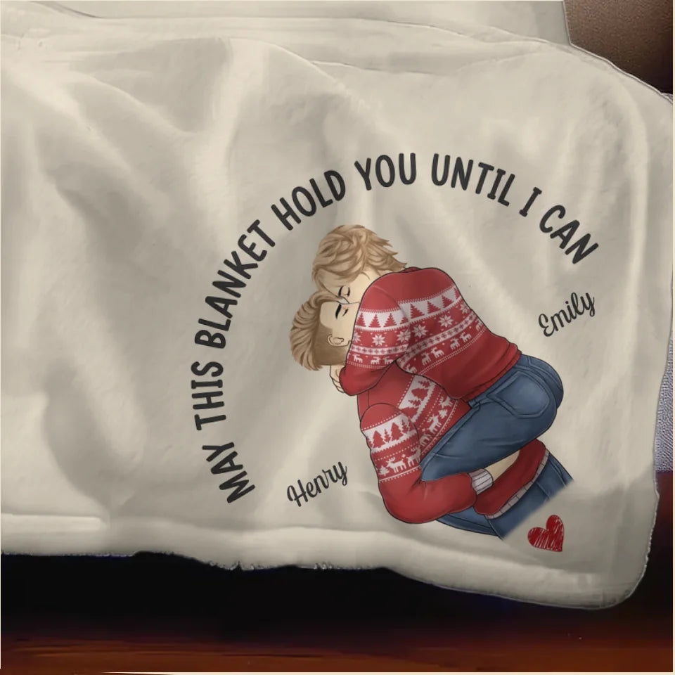 L'éternité commence avec nous - Couverture personnalisée pour couple - Cadeau de Noël pour mari et femme, anniversaire, relation à distance