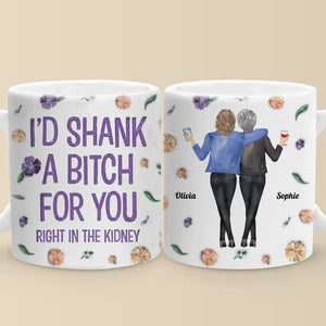 En plus du chocolat, tu es mon préféré - Mug personnalisé à effet gonflé 3D imprimé Bestie - Cadeau pour les meilleurs amis, BFF, sœurs