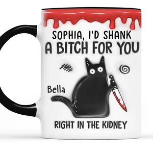 Je ferais n'importe quoi pour toi - Mug personnalisé avec effet gonflé 3D imprimé - Cadeau de Noël pour meilleurs amis, sœurs, membres de la famille, collègues