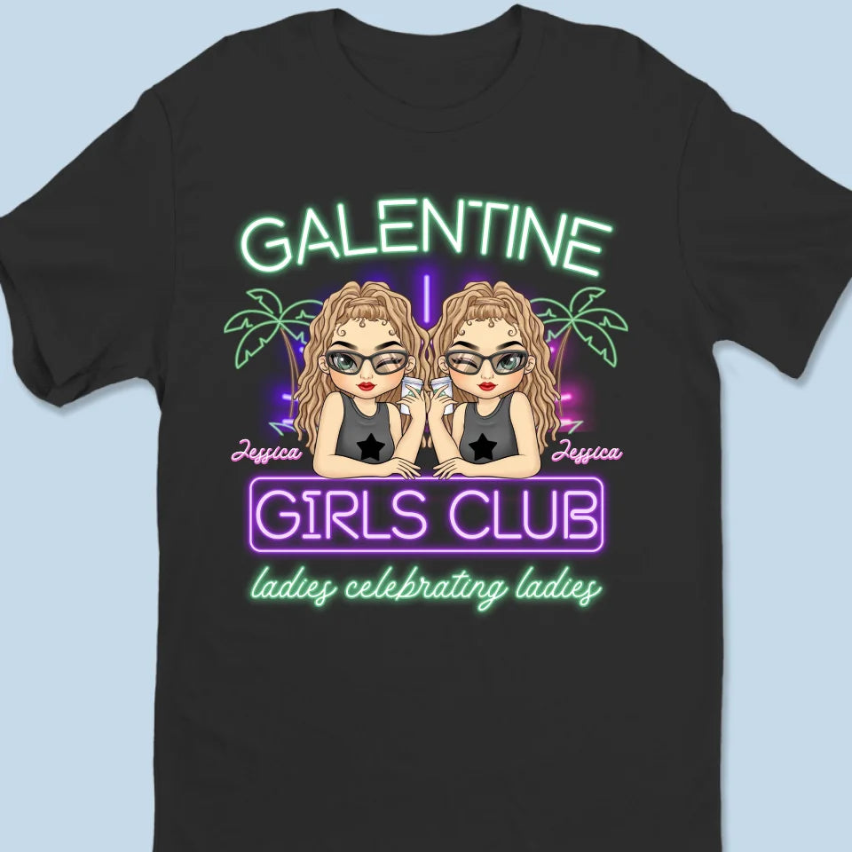 T-shirt unisexe personnalisé « Sisters Before Misters » (Sœurs avant messieurs) - Cadeau de Saint-Valentin pour meilleures amies, meilleures amies, sœurs