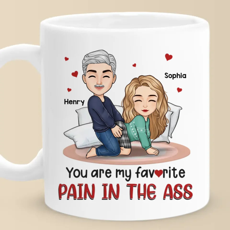 Tu es mon préféré - Tasse personnalisée pour couple - Cadeau pour mari et femme, anniversaire