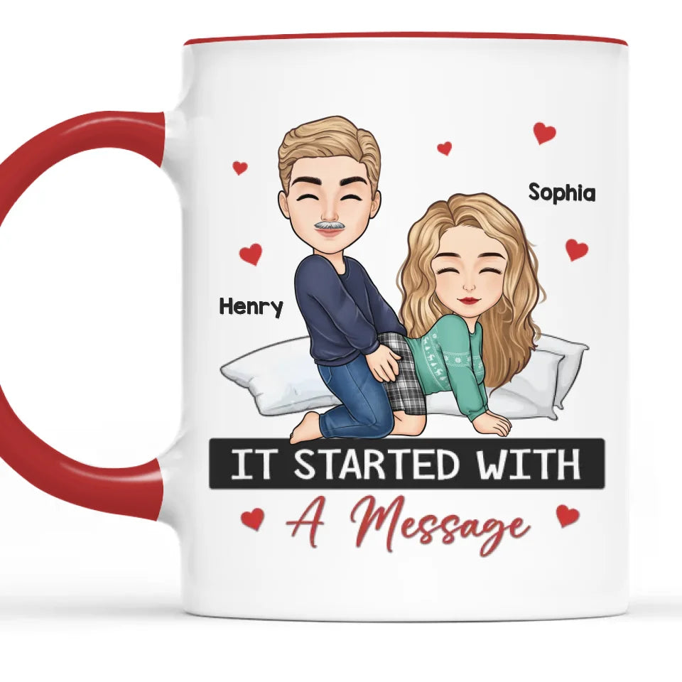 Tu es mon préféré - Tasse personnalisée avec accents pour couple - Cadeau de Noël pour mari et femme, anniversaire