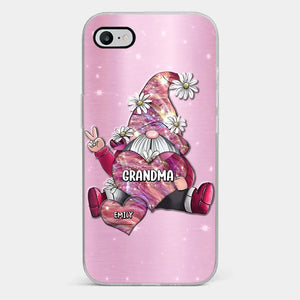 Les grands-mères saupoudrent l'amour comme de la poussière de fée, rendant tout magique - Coque de téléphone transparente personnalisée pour la famille - Cadeau pour maman et grand-mère