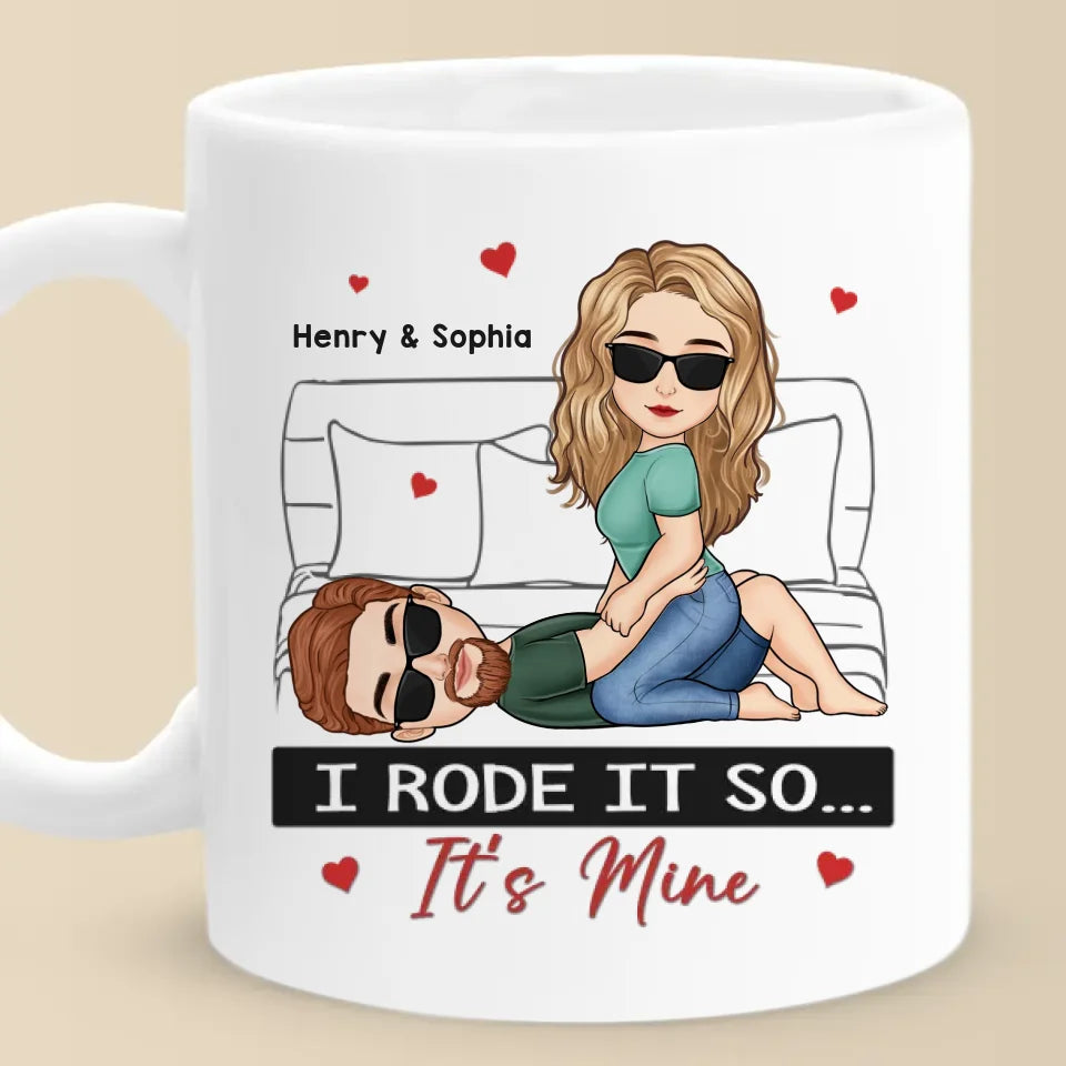 Je considère chaque jour avec toi comme un cadeau - Tasse personnalisée pour couple - Cadeau pour mari et femme, anniversaire