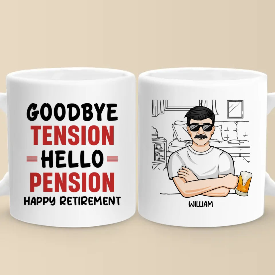 Aujourd'hui est votre jour - Tasse personnalisée pour collègue - Cadeau d'appréciation et de retraite pour collègues, amis de travail, collègues
