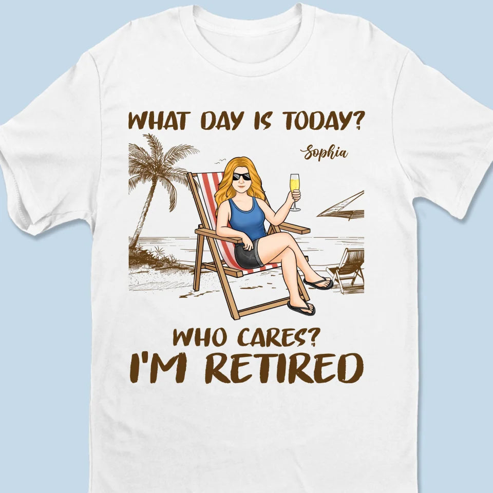 Who Cares - T-shirt unisexe personnalisé, t-shirt premium, sweat à capuche - Cadeau d'appréciation et de départ à la retraite pour collègues, amis de travail, collègues, membres de la famille