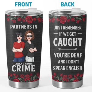 Aucune amitié n'est un accident - Gobelet personnalisé Bestie - Cadeau pour meilleures amies, meilleures amies, sœurs