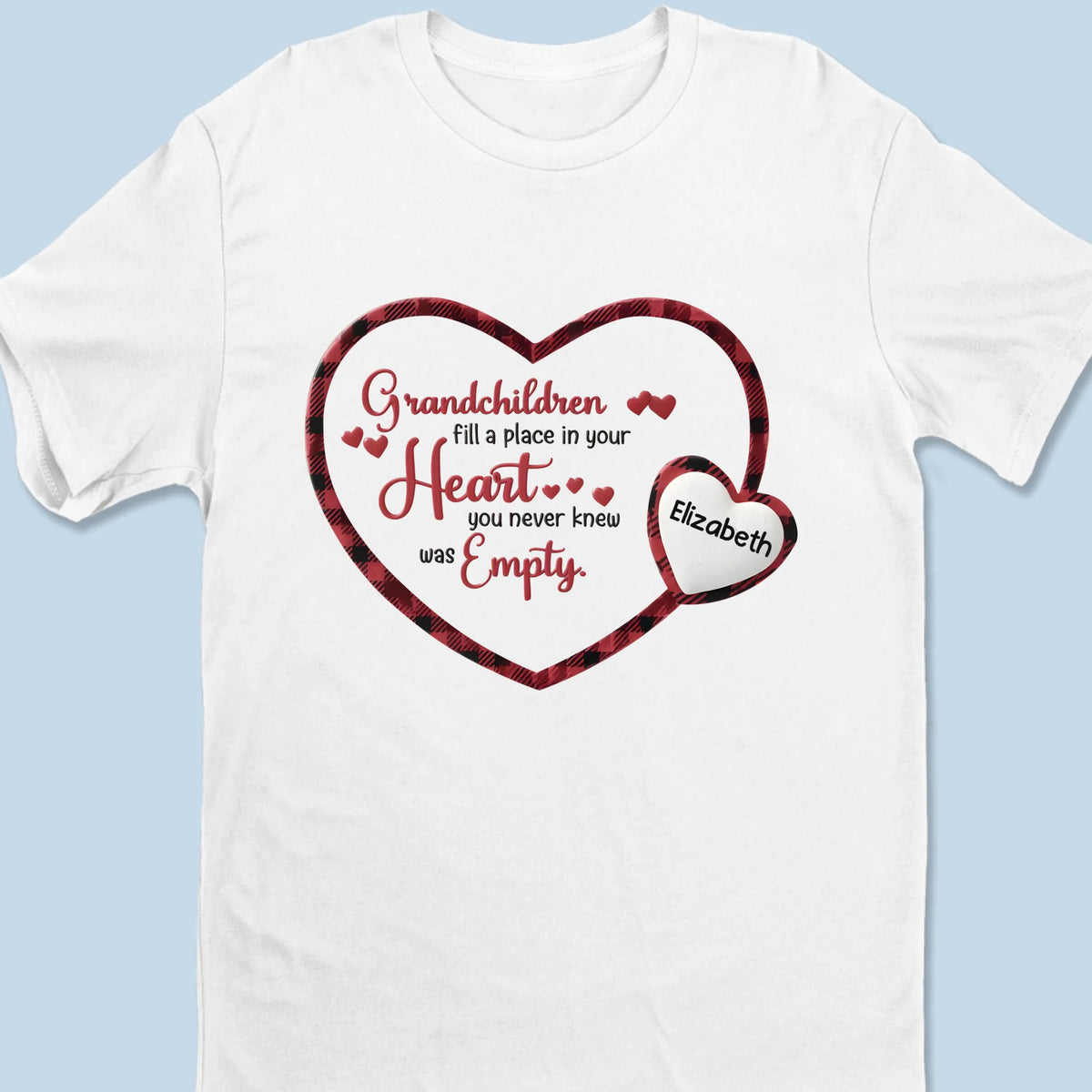 Nos petits-enfants illuminent nos vies ! T-shirt unisexe personnalisé, haut de gamme, sweat à capuche, cadeau pour grand-mère, grand-père et petit-enfant.