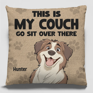 Mon meilleur ami a la queue qui remue ! Coussin personnalisé pour chien ! Cadeau pour les propriétaires et les amoureux des animaux
