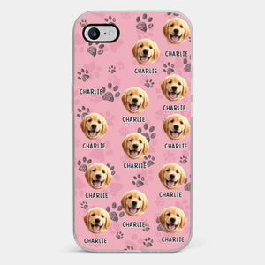 Coque de téléphone transparente personnalisée avec photo et amour, c'est tout ce dont nous avons besoin pour chien et chat - Cadeau pour les propriétaires et les amoureux des animaux