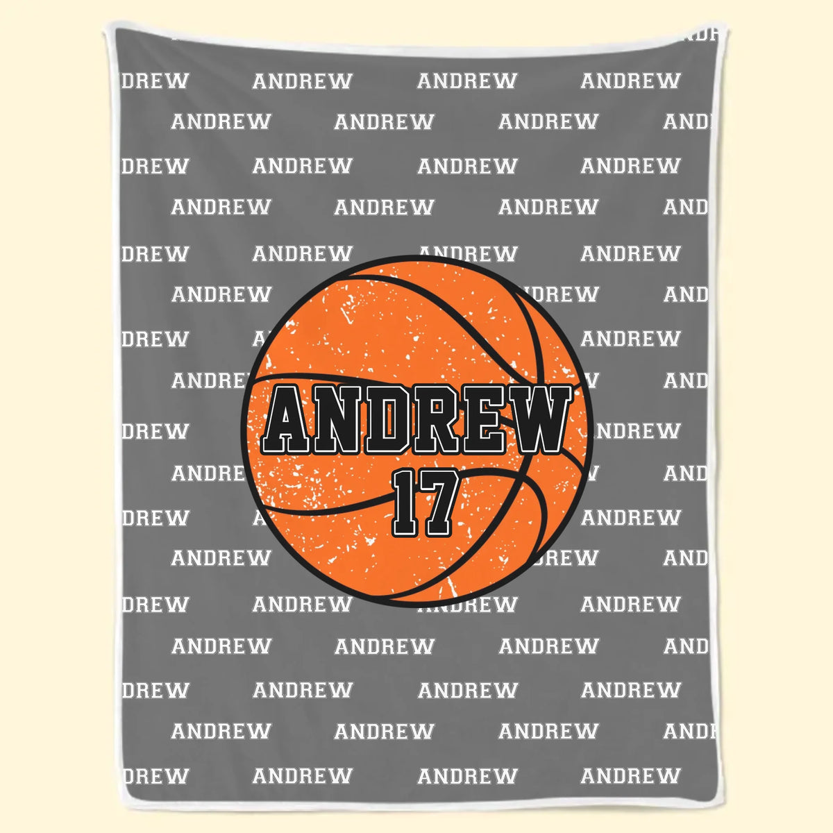 Game On, Fire Up - Couverture personnalisée - Cadeau pour les amateurs de sport et les joueurs de sport
