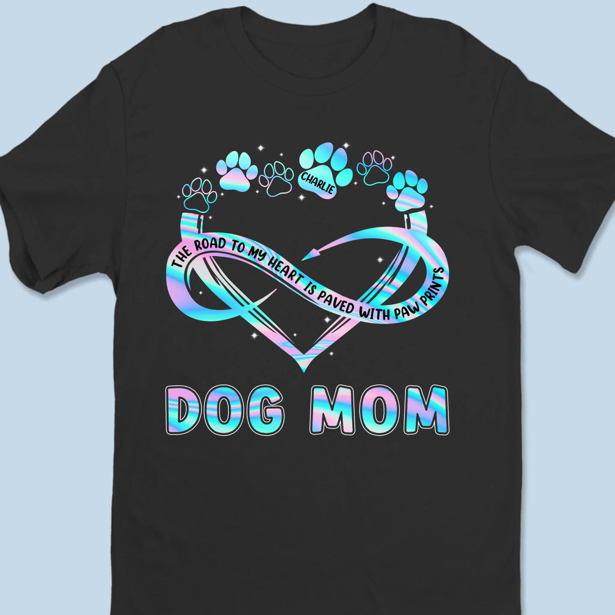 Mon chien, mon cœur, ma vie ! T-shirt unisexe personnalisé pour chien, haut de gamme, sweat à capuche ! Cadeau pour les propriétaires et les amoureux des animaux.