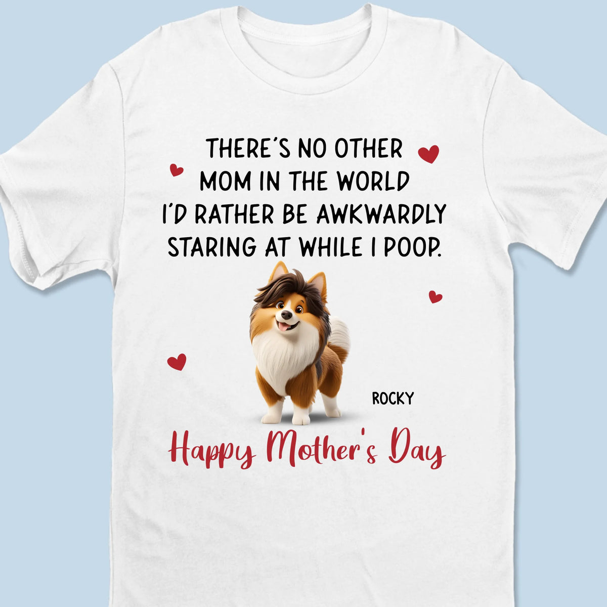 Pas d'intimité, juste de l'amour - T-shirt unisexe personnalisé pour chien, t-shirt premium, sweat à capuche - Fête des Mères, cadeau pour les propriétaires d'animaux et les amoureux des animaux