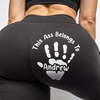 Reserved For One Lucky Hand - Personalized Custom Women Leggings - Gifts For Wife, Anniversary