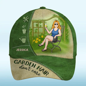 Le jardinage est ma thérapie ! Casquette personnalisée pour toute la famille, imprimé intégral ! Cadeau pour vous, vos meilleurs amis, vos frères et sœurs, votre famille et les amateurs de jardinage.