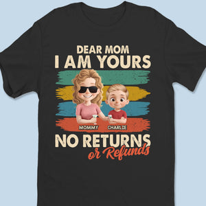L'amour n'a pas besoin de remboursement - T-shirt unisexe personnalisé pour la famille, T-shirt premium, sweat à capuche - Fête des Mères, cadeau pour maman