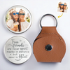 Custom Photo True Friends Are Never Apart - Family Personalized Custom Pocket Hug - Graduation Gift For Family Members, Siblings, Brothers, Sisters