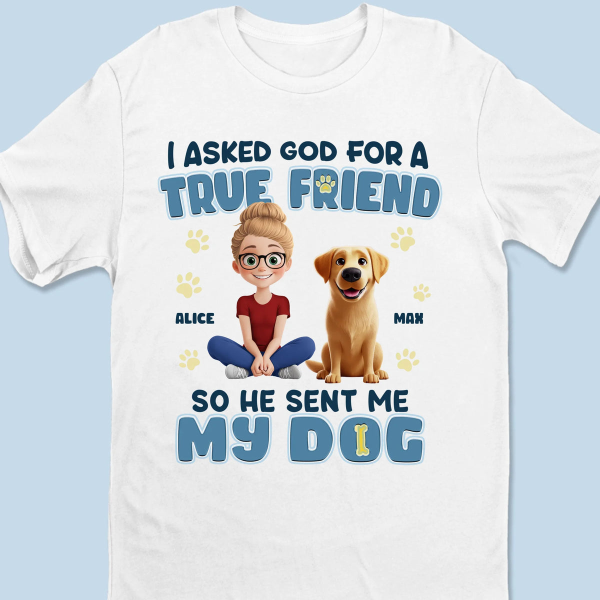 Célébrez la joie d'un chiot heureux - T-shirt unisexe personnalisé pour chien, t-shirt premium, sweat à capuche - Cadeau pour propriétaires et amoureux des animaux