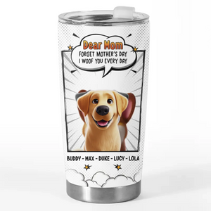 Notre amour pour toi est éternel - Gobelet personnalisé pour chien - Cadeau pour propriétaires d'animaux et amoureux des animaux