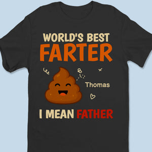 Le héros le plus drôle et le plus péteur de notre famille - T-shirt unisexe personnalisé pour la famille, T-shirt premium, sweat à capuche - Fête des pères, cadeau pour papa, grand-père