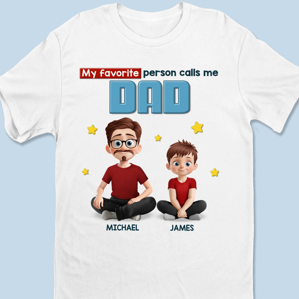 Fier d'être appelé papa - T-shirt unisexe personnalisé pour la famille, t-shirt premium, sweat à capuche - Fête des pères, cadeau pour papa, grand-père