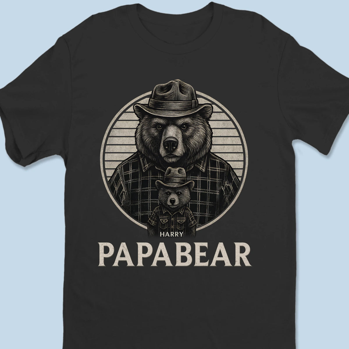 Les Cubs suivent le courage - T-shirt unisexe personnalisé pour la famille, t-shirt premium, sweat à capuche - Fête des pères, cadeau pour papa, grand-père