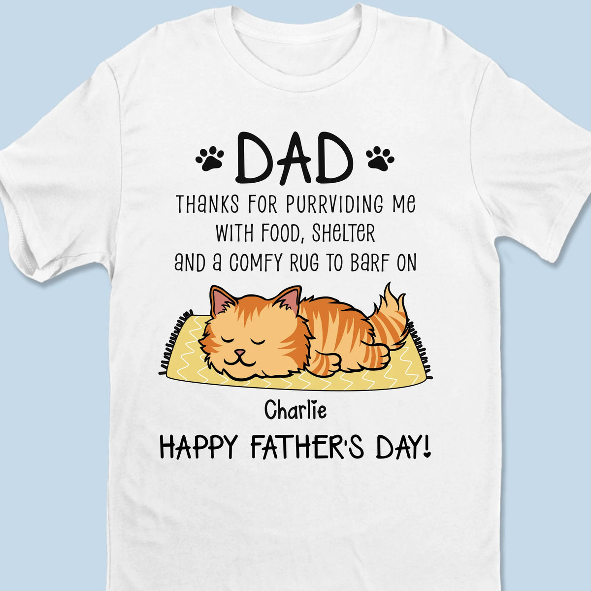 Merci d'avoir acheté « My Love With Treats » - T-shirt unisexe personnalisé pour chat, haut de gamme, sweat à capuche - Cadeau pour la fête des pères, pour papa, pour les propriétaires d'animaux et les amoureux des animaux.