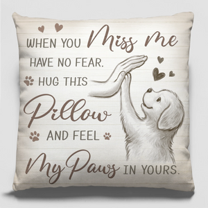 Forever Curled Up In Your Heart - Memorial Pillow - Sympathy  Gift For Pet Owners, Pet Lovers