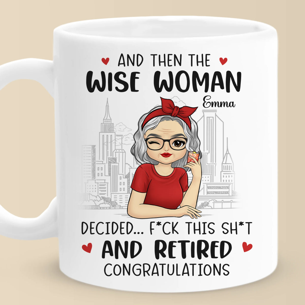 Tasse personnalisée « Santé pour un nouveau chapitre » pour collègue – Cadeau de remerciement et de départ à la retraite pour collègues, collègues de travail, etc.