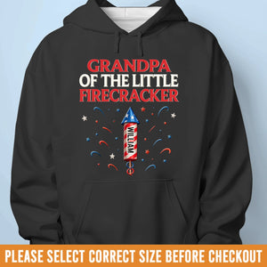 Red White Boom - Family Personalized Custom Unisex T-shirt, Premium T-shirt, Hoodie - 4th Of July, Gift For Dad, Grandpa