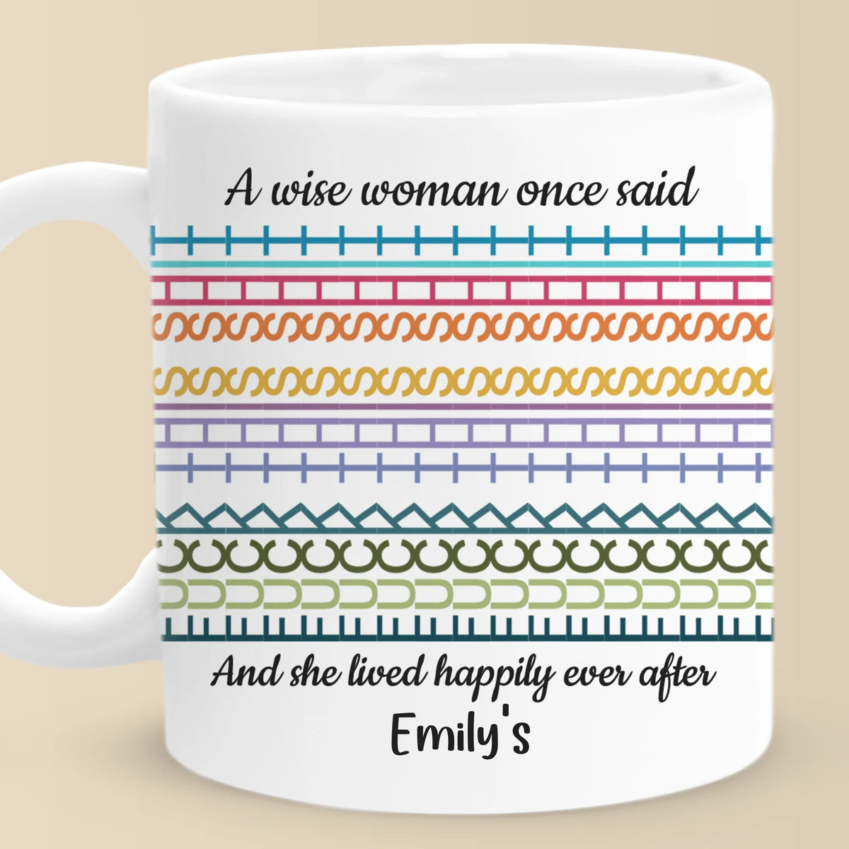 Mug personnalisé avec message caché - Cadeaux amusants et personnalisés pour vos amis, votre famille, vos collègues et vos collègues de travail - Slay The Day
