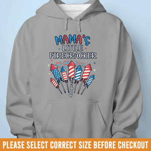 Custom Unisex T-shirt, Premium T-shirt, Hoodie - Personalized 4th Of July Gifts For Mom, Grandma - Spark Joy With Tiny Firecrackers