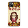 Custom Clear Phone Case - Personalized Birthday Gifts For Teachers - Teachers Make Magic Happen