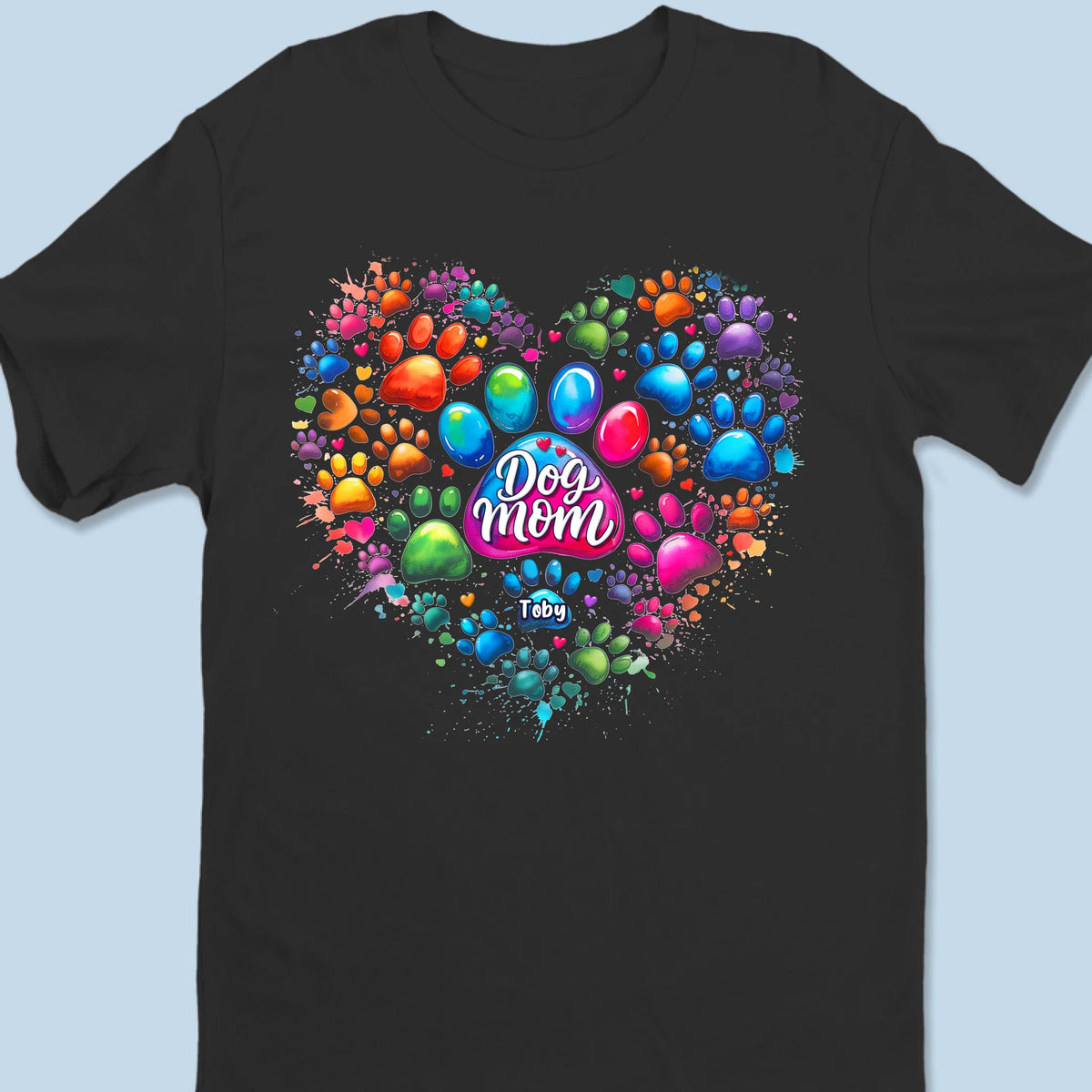 T-shirt unisexe personnalisé « One Proud Dog Mama » pour chien et chat, haut de gamme, sweat à capuche – Fête des Mères, cadeau pour les propriétaires d'animaux et les amoureux des animaux.
