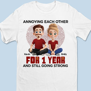 Ensemble, nous formons un couple parfait - T-shirt unisexe personnalisé pour couple, t-shirt premium, sweat à capuche - Cadeau pour mari et femme, anniversaire