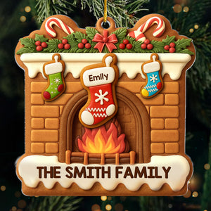 Custom Acrylic Ornament - Personalized Christmas Birthday Gifts For Mom, Dad, Kids - Our Family’s Christmas Magic