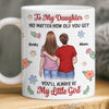 Custom Mug - Personalized Birthday Gifts For Dad, Mom, Daughter - Love Grows In Every Embrace