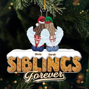 Custom Acrylic Ornament - Personalized Christmas Birthday Gifts For Brother, Sister - You Keep Me Grounded